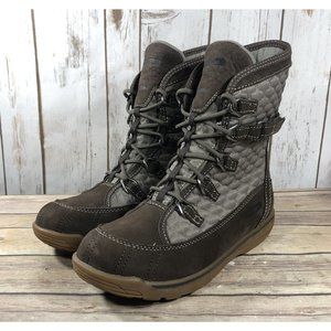 NEW L.L. Bean Tek 2.5 Snow Peak Waterproof Boots Womens Size 8 Leather Insulate